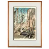 El Capitan El Capitan Color by Luigi Kasimir, etching, sold Mar 2024
