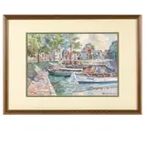 Untitled by Waldemar Albertsen, Watercolor 'Flensburg 1923. Watercolor, offered Mar 2024