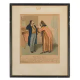 Untitled by Honoré Daumier, lithograph, robert macaire dentiste, offered Feb 2024