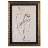 Untitled by Ben ShahnPen and Ink DrawingsBen Shahn, Pen and ink drawings,One depicting a family group, 9 1/2in. x 12in, sold Jan 2024