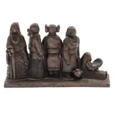 Untitled by Doug Hyde. Bronze 'Intertribal Greeting'Doug Hyde, Bronze sculpture3 1/2in. (8cm) h. x 6in. (15cm) l.Signed D. HydeNative American, sold Jan 2024