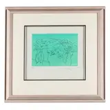 Portrait from Angels SuitePortrait, from The Angels Suite, 1989.Color by Peter Max, etching on wove paper, offered Dec 2023