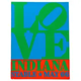 "Love", Indiana, Stable, May 66, 1966.Color by Robert Indiana, screenprint on wove paper, not, sold Dec 2023