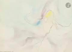 Composition by Christine Boumeester, 1968, Aquarelle et mine de plomb, sold Jul 2026