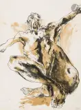 Homme nu by Lydie Arickx, Lithographie, sold Jul 2026