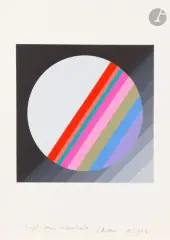 Projet pour aquatinte, 15 mai 1973 by Eugenio Carmi, Gouache, sold Jul 2026