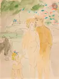 14 juillet by Vértes Marcell, Aquarelle et encre, sold Jul 2026
