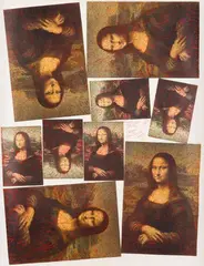 1700 Gouttes de sang by Henry Ughetto, 1989, Encre et collage, sold Jun 2026