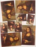 1700 Gouttes de sang by Henry Ughetto, 1989, Encre et collage, sold Jun 2026