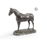 The Flying Dutchman by Pierre Le Nordez, Bronze patiné Porte un cartouche sur la terrasse : " Flying Dutchman né en, sold Jun 2026