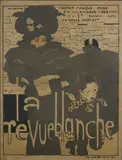 La Revue Blanche. 1894 by Pierre Bonnard, Affiche lithographiée en couleurs, imprimerie Edward Ancourt portant une signature à l'enc, sold Nov 2024