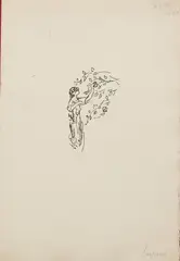 Illustration pour «Vers et Prose» de Paul VALERY by Pierre Laprade, Lithographie numérotée XVIII/XXX en haut à droite et signée en bas à droite, sold Nov 2024