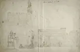12 septembre 1832 Vue de la place de la Seigneurie à Florence by William Wyld, Lavis beige sur traits de crayon noir, sold Jun 2026