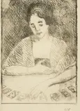 La tireuse de carte by Louis Valtat, Eau forte et aquatinte sur vergé, sold Apr 2026
