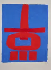 Sans titre by Andrè Copin, Gouache signée et datée, sold Mar 2026