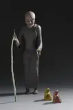 Jizo by Deva Graf, 2008, Bronze à différentes patines Joint deux petits bronze, sold Mar 2026