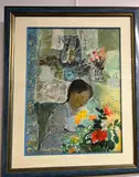 Rêve de jeune fille by Nancy Delouis, Lithographie en couleurs, sold Mar 2026