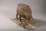 Toro con personaggio by Carlo Guarienti, 2005, Bronze numéroté, sold Jun 2026