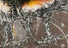 Sans titre by Jaroslav Serpan, Gouache sur papier signée en bas à gauche, circa, sold Jun 2026