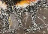 Sans titre by Jaroslav Serpan, Gouache sur papier signée en bas à gauche, circa, sold Jun 2026