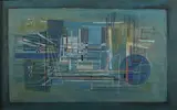 Composition by Francis Bott, Gouache sur papier, sold Jun 2026