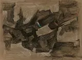 Composition by Francis Bott, Pastel sur papier, sold Jun 2026