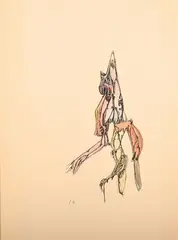 Composition by Camille Bryen, Aquarelle et encre sur papier, sold Jun 2026