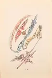Composition by Camille Bryen, Aquarelle et encre sur papier, sold Jun 2026