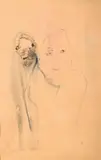 Sans titre (deux figures) by Henri Michaux, Plume, aquarelle et gouache sur papier, sold Jun 2026