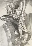 Trois personnages by Stanley William Hayter, Eau-forte et aquatinte, sold Jun 2026