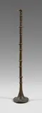 Lampadaire aux anneaux by Diego Giacometti, Épreuve en bronze à patine brune nuancée verte, fonte d'édition ancienne sans marque ni ca, sold Apr 2026