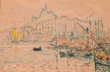 Marseille, le port by Paul Signac, 1931, Aquarelle et gouache sur traits de crayon, sold Apr 2026