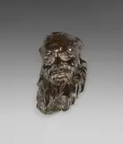 Masque de Silène by Jules Dalou, Épreuve en bronze patiné, sold Apr 2026