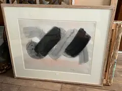 Adam et Eve by Thomas Gleb, 1964, Gouache, sold Apr 2026