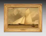 Voilier dans la baie by John Lynn, Toile, sold Mar 2026
