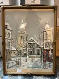 L'église Saint Pierre de Montmartre sous la neige by Maurice Utrillo, Lithographie et pochoir, sold Feb 2026
