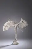 Le Phénix by Pierre Lagénie, Plâtre, carton et tiges métalliques, sold Feb 2026