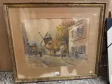 Moulin parisien by Georges Dominique Rouault, Aquarelle, sold Feb 2026