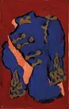 L'uniforme by Charles Lapicque, Gouache sur papier, sold Feb 2026
