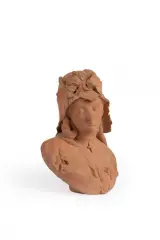 Buste de la Lorraine, Circa 1872-1877 by Auguste Rodin, Epreuve en terre cuite, sold Jun 2026