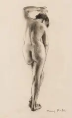 Nu de dos by Francis Picabia, Fusain, estompe et crayon sur papier, sold Jun 2026