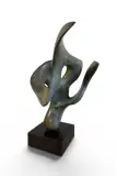 Forme libre by Vincent Beaufils-Hourdigas, Bronze, patine verte nuancée Ed, sold Jul 2026