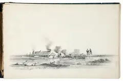 Album de paysages comprenant quarante-cinq dessins by Jules Achille Noël, Crayon noir, sold Jul 2026