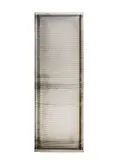 Sans titre by Jean Prouvé, Panneau de façade rectangulaire en bois recouvert d'une tôle d'aluminium gaufré, sold Mar 2025