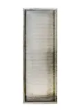 Sans titre by Jean Prouvé, Panneau de façade rectangulaire en bois recouvert d'une tôle d'aluminium gaufré, sold Mar 2025