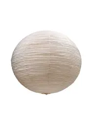 Série Akari by Isamu Noguchi, Papier Washi, bambou et métal laqué Modèle original des années, sold Mar 2025