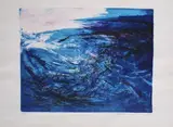 Composition by Zao Wou-ki, 1967, Lithographie en couleurs Signée et datée, sold Mar 2025