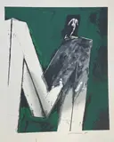 Sans titre by Vladimir Veličković, 1988, Lithographie Signée et datée au graphite, sold Mar 2025