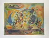 Odalisques by André Masson, Lithographie Epreuve d'Artiste, sold Mar 2025