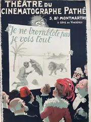 Théâtre cinématographique Pathé by Jules-Alexandre Grün, Affiche, vers, sold Apr 2024